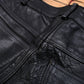 Vintage USA Bikers Dream Apparel Leather Trousers Pants 36x31 Black Straight