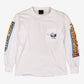 Vintage Sailing T-shirt M Mens 90s White Florida West Coast Long Single Stitch