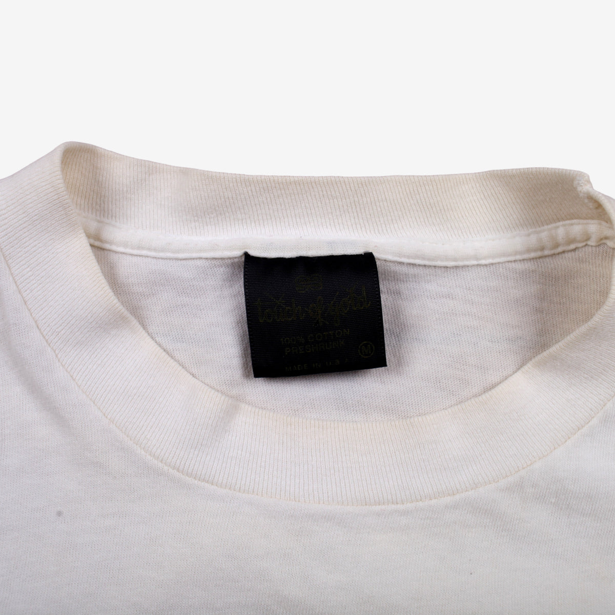 Vintage Sailing T-shirt M Mens 90s White Florida West Coast Long Single Stitch