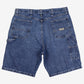 Wrangler Carpenter Denim Shorts Jorts 38 00s Blue Workwear Utility Y2k