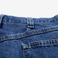Wrangler Carpenter Denim Shorts Jorts 38 00s Blue Workwear Utility Y2k