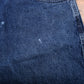 Wrangler Carpenter Denim Shorts Jorts 38 00s Blue Workwear Utility Y2k