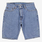Levis 505 Denim Shorts Jorts 32 00s Blue Western Relaxed 100% Cotton