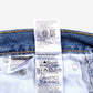 Levis 505 Denim Shorts Jorts 32 00s Blue Western Relaxed 100% Cotton