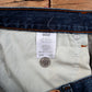 Levis 559 Baggy Jeans 38x32 Blue Relaxed Straight Stonewash Mid Rise Zip Denim