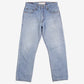 Levis 505 Jeans 32x30 Blue Regular Straight Light Stonewash Red Tab Denim