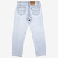 Vintage Levis 505 Jeans 34x30 90s Blue Regular Straight USA Made Light Denim