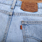 Vintage Levis 505 Jeans 34x30 90s Blue Regular Straight USA Made Light Denim