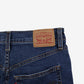 Levis Ribcage Straight Ankle Jeans 28x27 Womens Blue Stonewash Red Tab Denim
