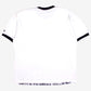 Bugle Boy Ringer T-shirt XL Mens White Cyclist Race Graphic Y2k