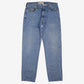 Levis 550 Jeans 38x36 Blue Relaxed Taper Faded Zip Fly Mid Rise Denim