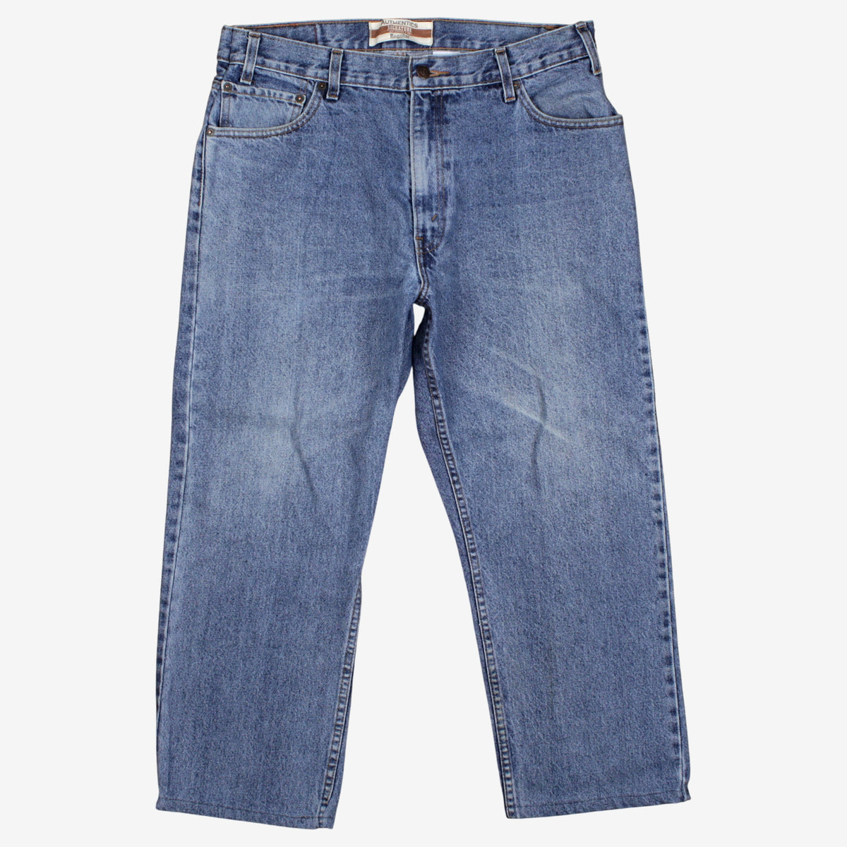 Levis Signature Jeans 36x30 Blue Authentics Regular Stonewash Denim