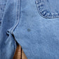 Vintage Key Carpenter Jeans 33x30 90s Blue Faded Light Stonewash Workwear Denim