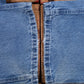 Vintage Key Carpenter Jeans 33x30 90s Blue Faded Light Stonewash Workwear Denim
