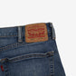 Levis 505 Jeans 38x32 Blue Regular Straight Faded Zip Red Tab Denim