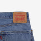 Levis 505 Jeans 36x30 Blue Regular Straight Faded Light Stonewash Mid Rise Denim