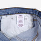 Levis 550 Jeans 38x29 Blue Relaxed Taper Light Stonewash Zip Red Tab Denim