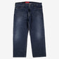 Vintage Levis 529 Jeans 40x30 90s Blue Low Rise Straight Stonewash Denim