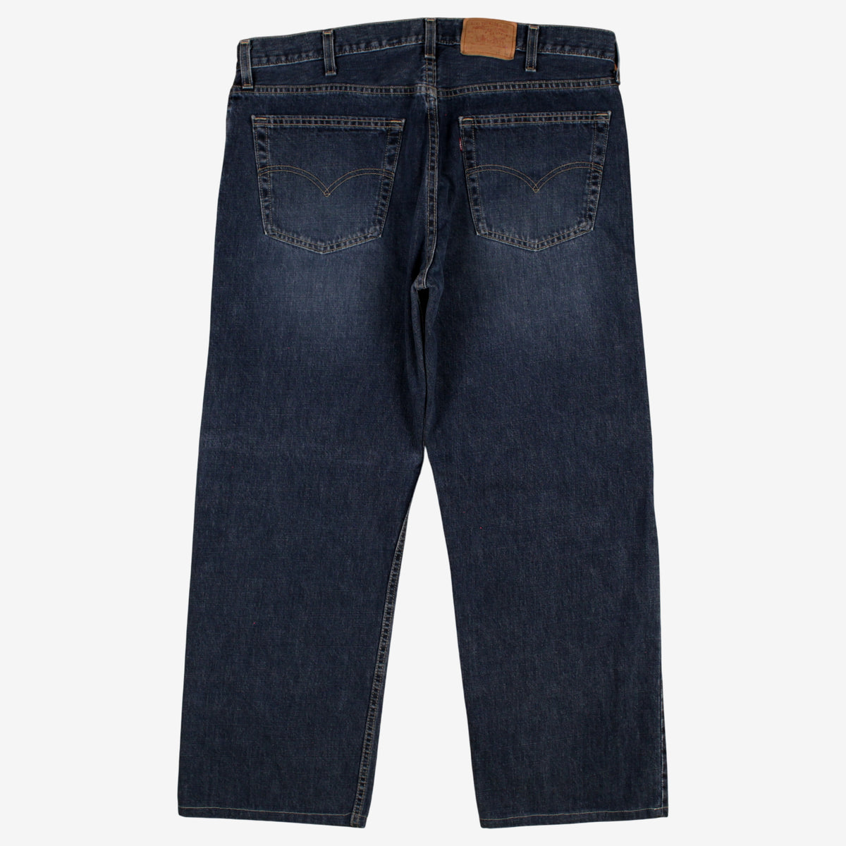 Vintage Levis 529 Jeans 40x30 90s Blue Low Rise Straight Stonewash Denim