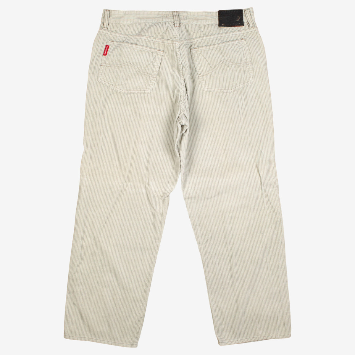 Union Bay Jumbo Corduroy Trousers Pants 38x32 00s Beige Straight Y2k