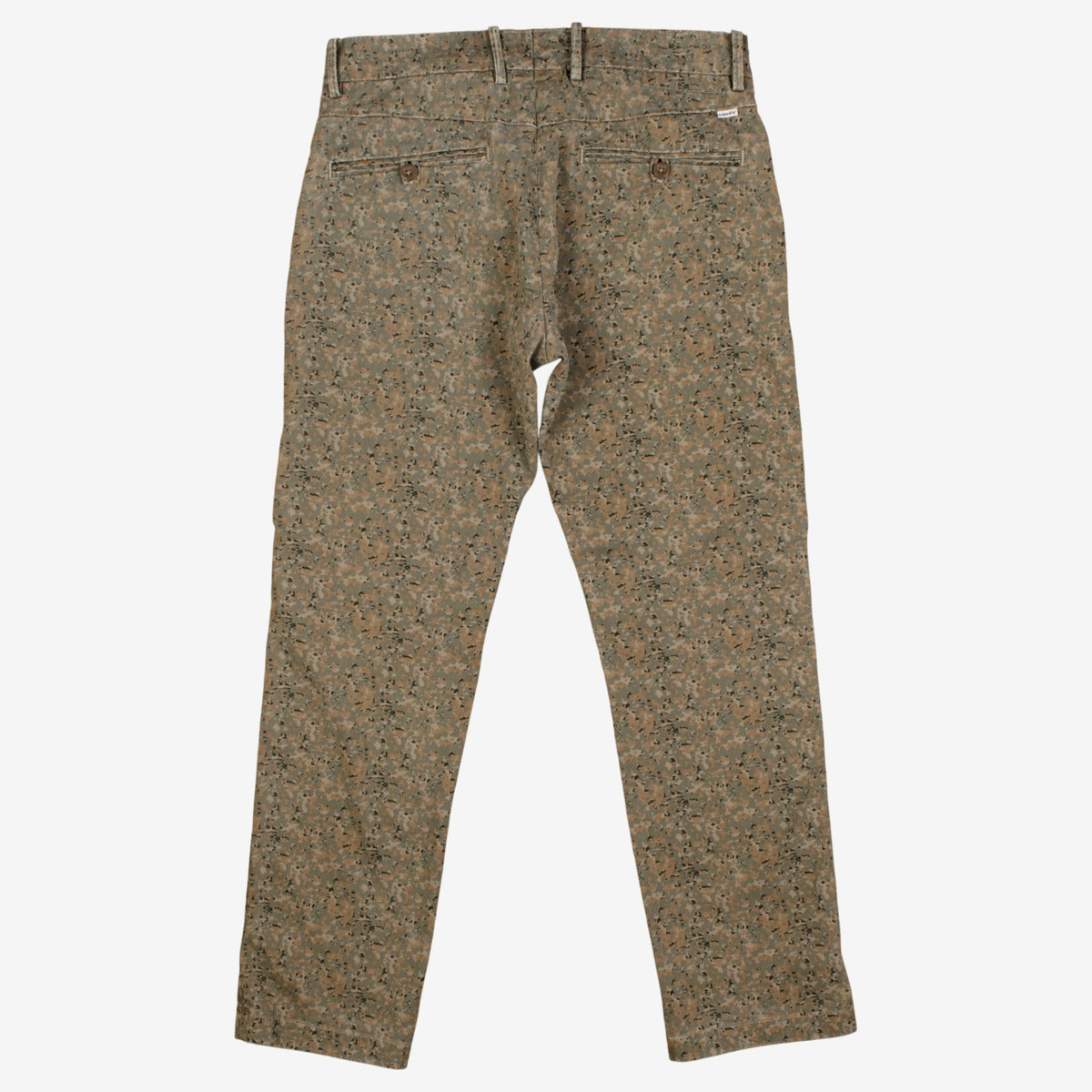 Levis Trousers Pants 31x30 00s Green Jeans Chino Straight Patterned Camo Street