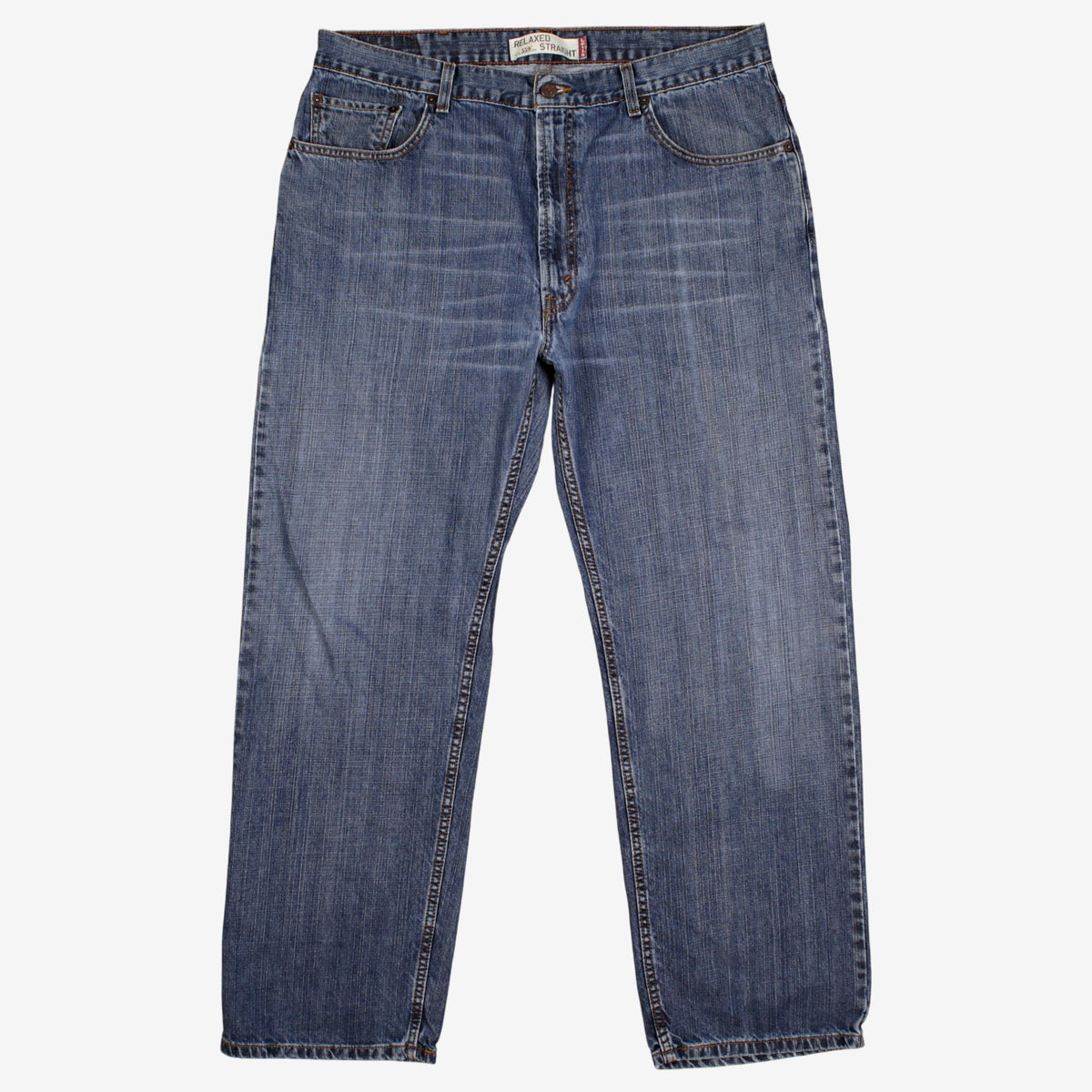 Levis 559 Jeans 38x32 Blue Relaxed Straight Stonewash Red Tab Denim