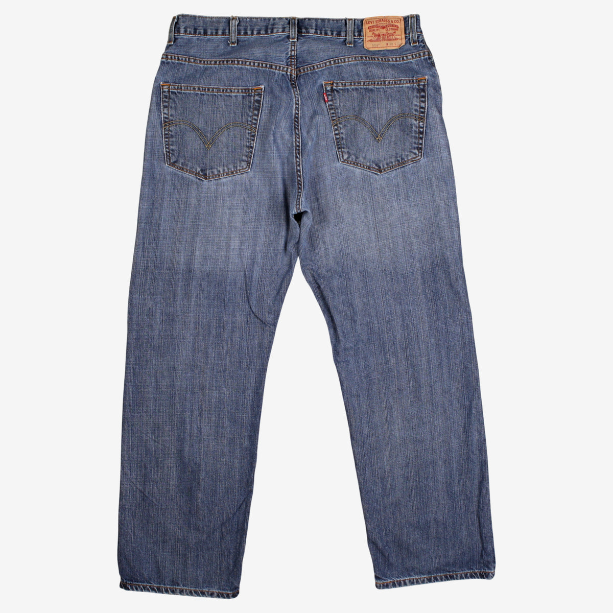 Levis 559 Jeans 38x32 Blue Relaxed Straight Stonewash Red Tab Denim