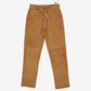Ombraluce Leather Suede Trousers Pants 28x32 Womens 00s Beige Tapered Tie Waist