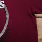 Vintage Jerzees T-shirt L Mens 90s Red Salukis Graphic Print USA Made College