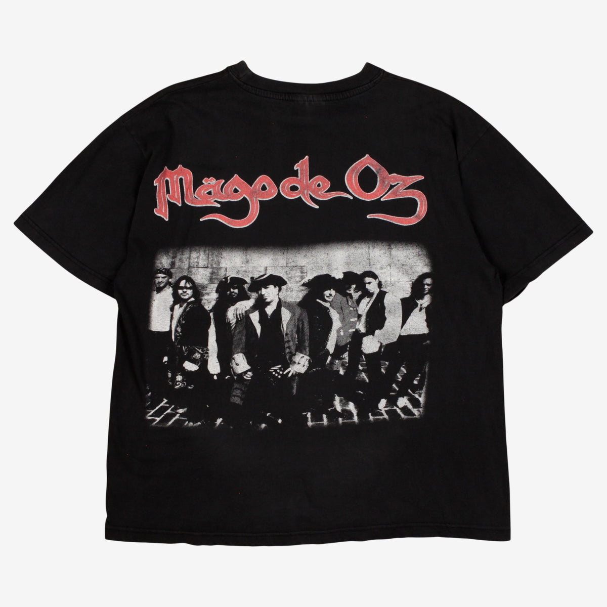 Vintage Mago De Oz T-shirt XL Mens Black Band Music Rock Metal