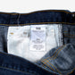 Levis 569 Jeans 34x30 Blue Relaxed Straight Loose Dark Stonewash Zip Denim