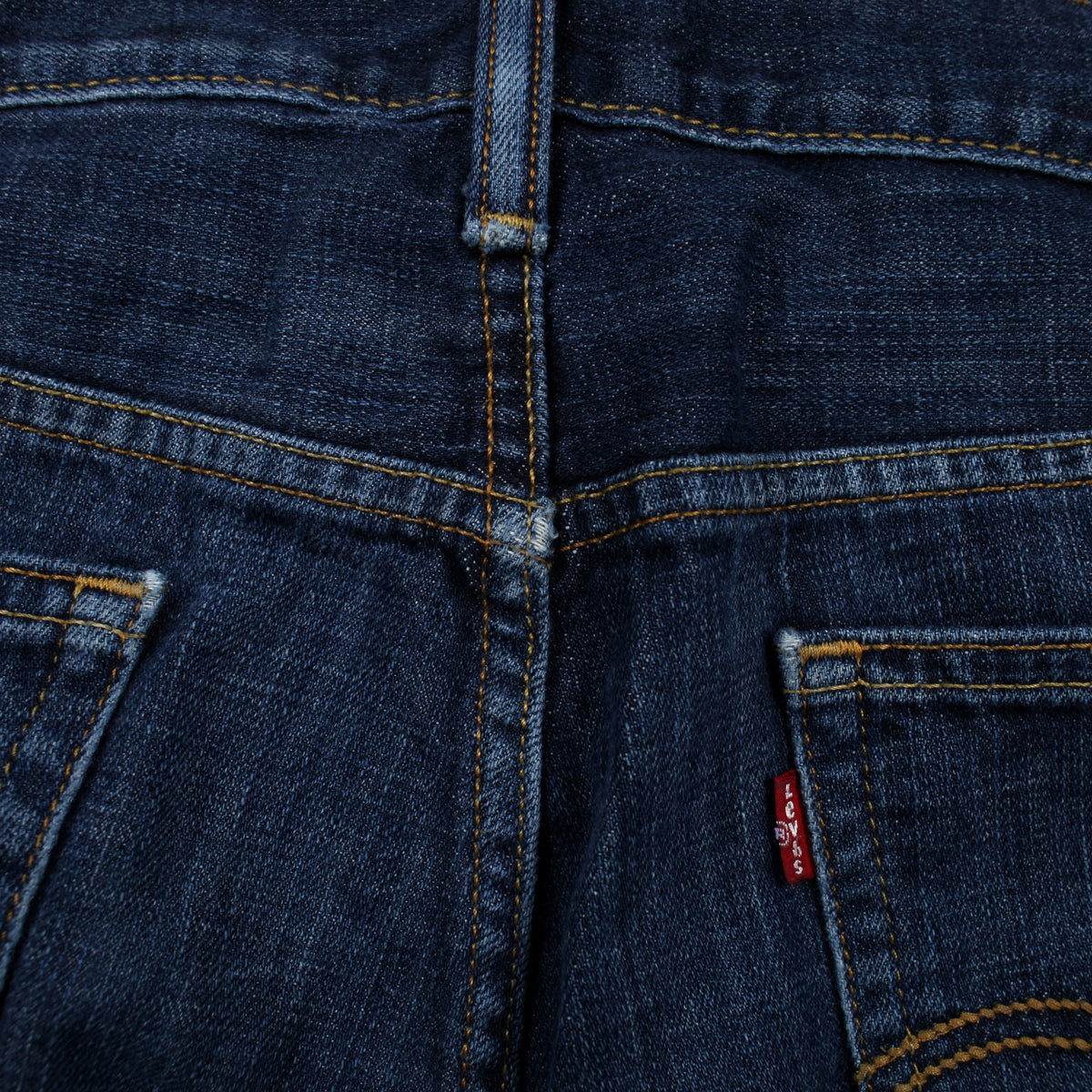 Levis 569 Jeans 34x30 Blue Relaxed Straight Loose Dark Stonewash Zip Denim