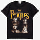 Vintage The Roxx T-shirt S Mens 90s Black The Beatles Band Music Single Stitch