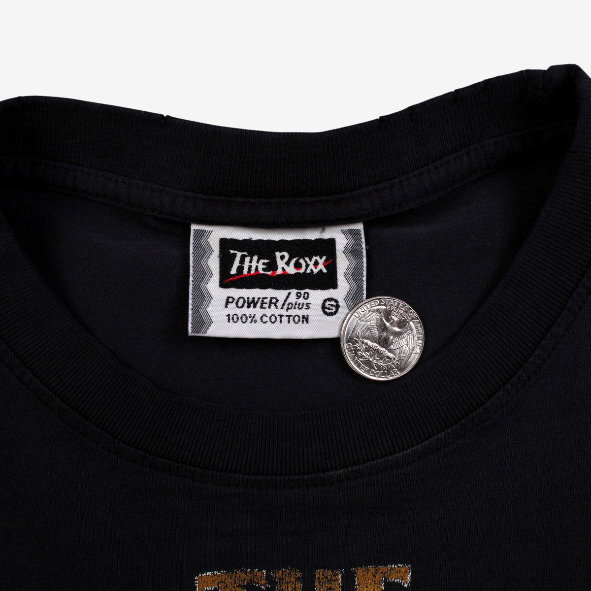 Vintage The Roxx T-shirt S Mens 90s Black The Beatles Band Music Single Stitch