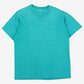 Vintage Fruit Of The Loom Blank T-shirt L Mens 90s Pocket Green Single Stitch