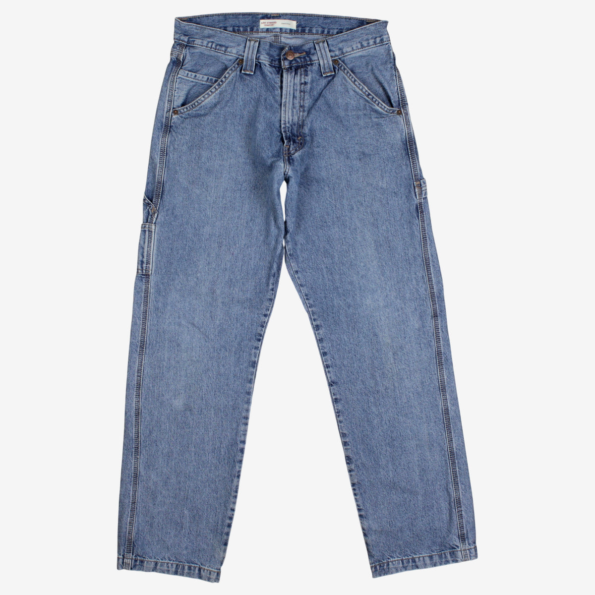 Levis Workwear Carpenter Jeans 30x32 Blue Stonewash Utility Tool Loop Denim