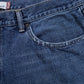 Levis 559 Jeans 36x34 Blue Relaxed Straight Fit Medium Stonewash Red Tab Denim
