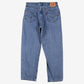 Levis 550 Jeans 35x32 Blue Relaxed Taper Faded Medium Stonewash Denim