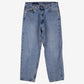 Vintage Levis 550 Jeans 35x30 90s Blue Relaxed Taper USA Made Faded Denim