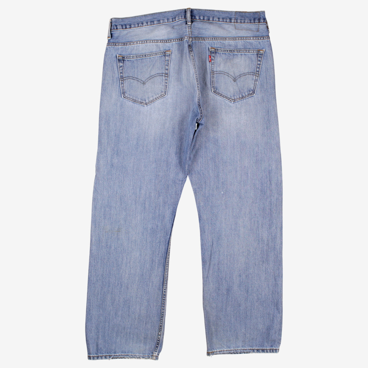 Levis 569 Jeans 36x32 Blue Relaxed Straight Light Stonewash Red Tab Denim