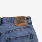 Levis 505 Jeans 33x34 Blue Regular Straight Faded Stonewash Red Tab Denim
