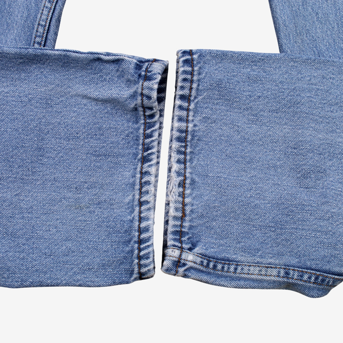 Levis 505 Jeans 33x34 Blue Regular Straight Faded Stonewash Red Tab Denim