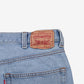 Levis 550 Jeans 38x30 Blue Relaxed Taper Faded Light Stonewash Denim