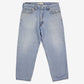 Levis 550 Jeans 38x30 Blue Relaxed Taper Light Stonewash Zip Fly Mid Rise Denim