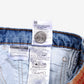 Levis 502 Jeans 34x30 Blue Regular Taper Faded Light Stonewash Denim