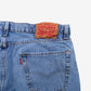 Levis 502 Jeans 34x30 Blue Regular Taper Faded Light Stonewash Denim