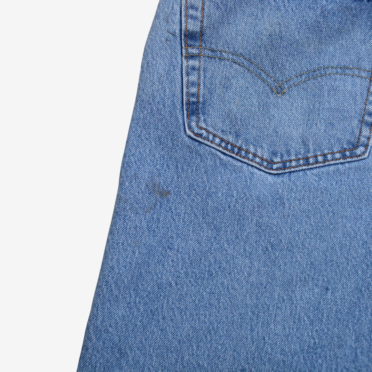 Levis 502 Jeans 34x30 Blue Regular Taper Faded Light Stonewash Denim