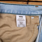 Levis 539 Jeans 34x30 Blue Vintage Straight Fit Faded Light Stonewash Zip Denim