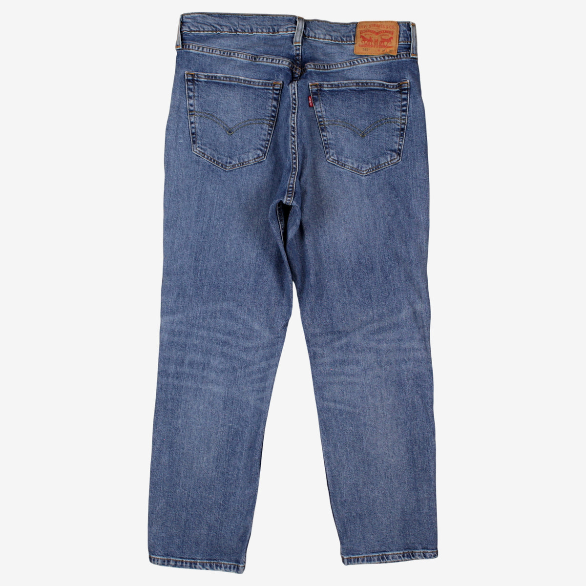 Levis 541 Jeans 34x30 Blue Slim Taper Stonewash Denim