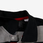 Vintage Enyce Polo Shirt XL Mens 00s Grey Striped Long Sleeve Y2k Streetwear Hip